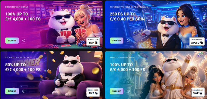 WinPlace Casino Bonus